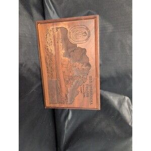 Vintage USS Ingersoll Dd-990 Wooden Plaque